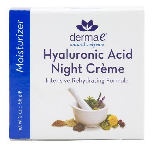 derma e Hyaluronique Crème de nuit l'acide 2-Onces