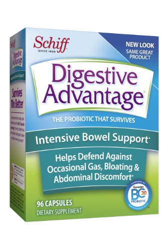 Digestive Advantage Intensive Bowel Support, 96 Counts Capsules