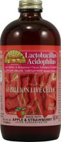 Dynamic Health Acidophilus Glass, Apple Strawberry, 16-Ounce