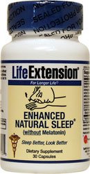 Enhanced Natural Sleep (sans mélatonine) 30 caps