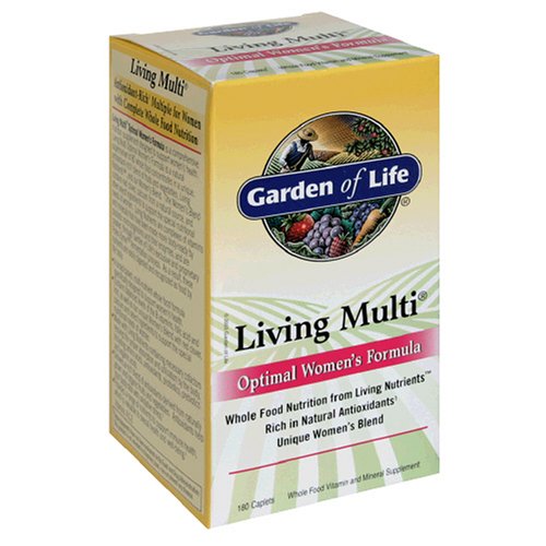 Garden of Life Living Multi Optimal Women's Formula, 180 Caplets