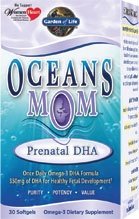 Garden of Life - Oceans Mom Prenatal Dha, 30 softgels