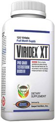 Gaspari Nutrition Viridex XT 120 Tabs Testosterone Booster