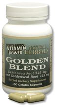 Golden Blend Herbal 100 450mg Capsules