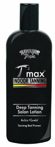 Hawaiian Tropic Tan Max salons de bronzage profond Lotion Tanning Salon, 8-Ounce Bottles (Pack de 2)