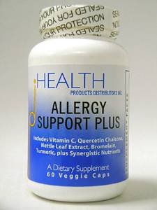 Health Products Distributors - Allergy Support Plus 60 vcaps