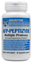 Houston Nutraceuticals, Houston Enzymes AFP-Peptizyde Multiple Protease 90 Vegetable Capsules