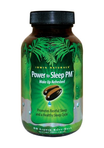 Irwin Naturals Pouvoir de sommeil PM Soft-Gels, 60-Count Bottle