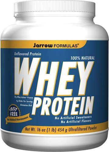 Jarrow Formulas Whey Protein, Unflavored, 1 Pound