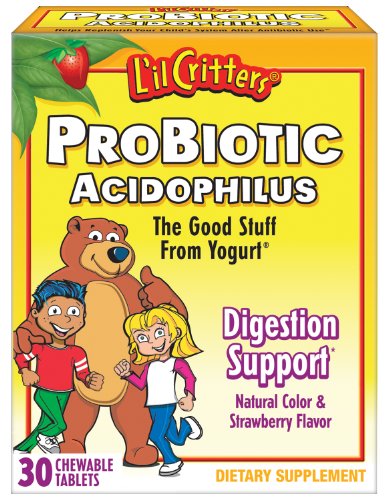 L'il Critters ProBiotic, Chewable Tablets, 30-Count (Pack of 2)