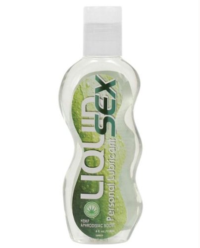 Liquide lubrifiant sexe xtreme w / chanvre - 4 oz