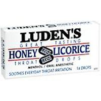 Ludens great tasting honey licorice throat drops - 14 drops/box, 20 boxes