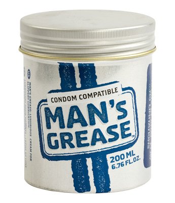 Man's Grease Water Based Cream Lubricant - 200 ml