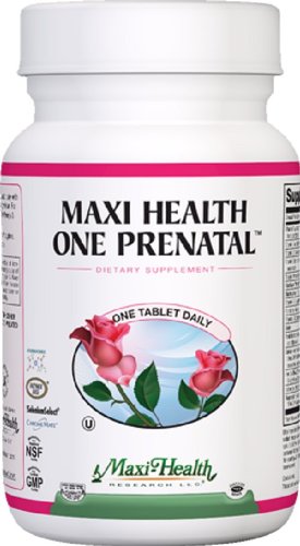 Maxi Health,  One Prenatal, 60 Tablets