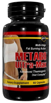 Metabo Ultra-Max Extreme Diet Pills Fat Burner - 60 Caps