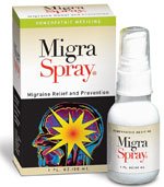 Migraine Spray Headache Relief All Natural MigraSpray