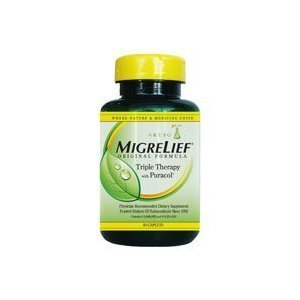 MigreLief Original Caplets for Migraine 180 Caplets (3 Bottles)