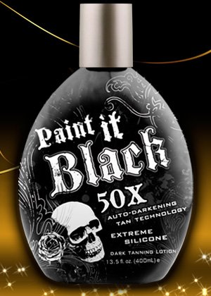 Millenium bronzage New Paint Elle Auto-obscurcissant Black Dark Lotion de bronzage, 50X, 13,5 onces