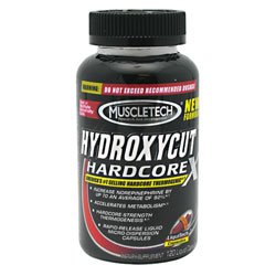 MuscleTech Hydroxycut Hardcore X, 120 Capsules