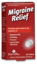 Natrabio Migraine Relief Tablets, 60 Count