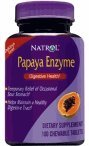 Natrol Papaya Enzyme , 100 Chewable Tablets,  (Pack of 2)