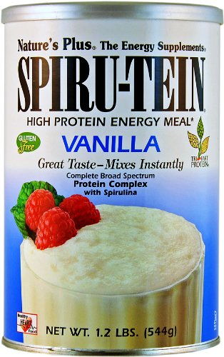 Nature's Plus Spiru-Tein High Protein Energy Meal, Vanilla 2.4 Pounds