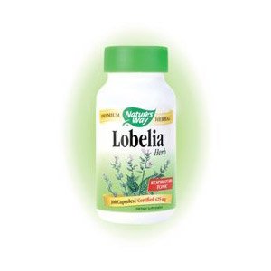 Nature's Way Lobelia Herb, 425 mg, 100 Capsules