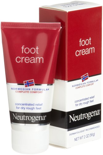 Neutrogena Crème norvégienne pied Formule pour pieds secs bruts, 2 once (Pack de 4)