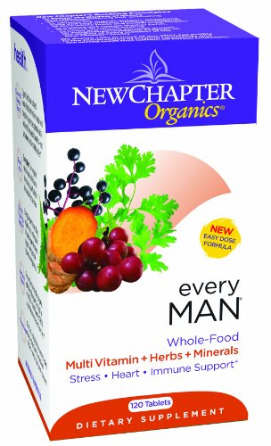New Chapter Every Man Multivitamins, 120 Count
