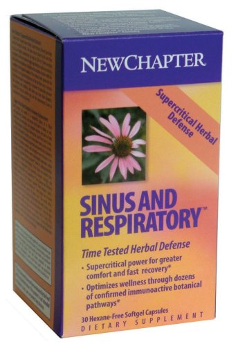 New Chapter Supercritical Sinus & Respiratory, 30 Softgels