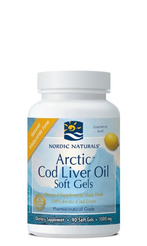 Nordic Naturals Arctic Cod Liver Oil -- 90 Softgels