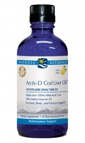 Nordic Naturals - Arctic-D Cod Liver Oil (Lemon) - 16oz