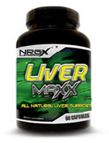 NRG-X Labs Liver Maxx Capsules, 60-Count Bottle