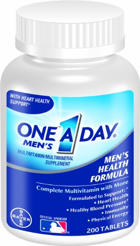 One-A-Day Multivitamin, Men's Health Formula , 200 Tablet  Bottle