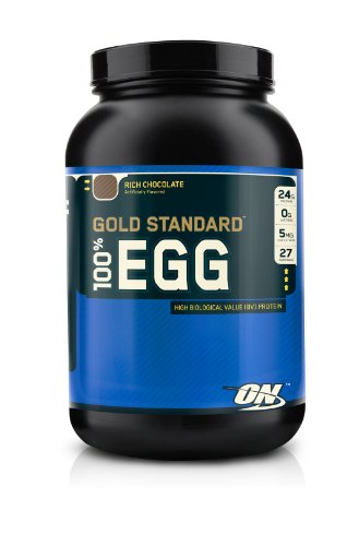 Optimum Nutrition 100% Egg Protein, Rich Chocolate, 2 Pound
