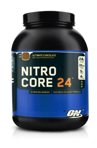 Optimum Nutrition Nitrocore 24, Ultimate Chocolate, 6 Pound