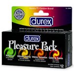 Pack de plaisir Durex Préservatifs lubrifiés, 12-Count Boîtes (Pack de 3)