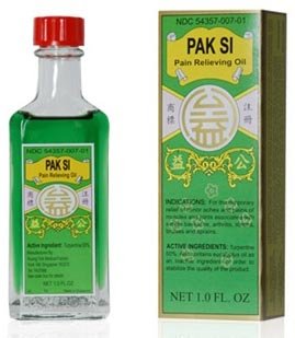 Pak Si Pain Relieving Oil from Solstice Medicine Company 1 Oz - 30 ml.