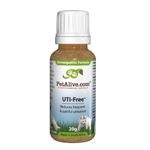 PetAlive UTI-Free for Pet Bladder and Urinary Tract Health (20g)