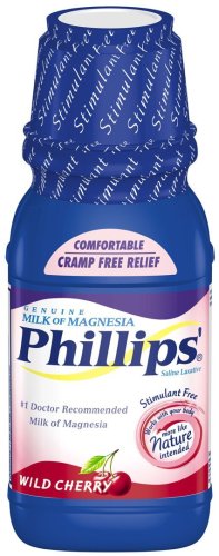 Phillips' Wild Cherry Milk of Magnesia Liquid, 26-Ounce Bottles (Pack of 2)