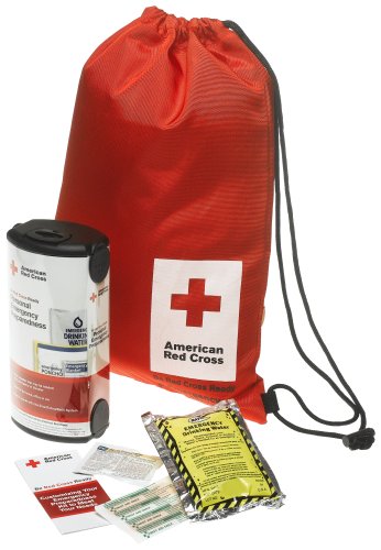 Premiers Soins Croix-Rouge américaine de la Protection civile personnelle Kit W / sac à dos