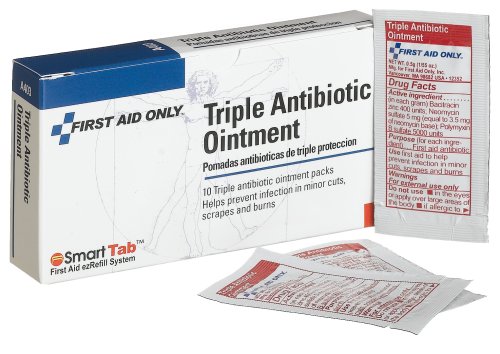 Premiers Soins Triple Pack onguent antibiotique, 0,5 Gram, 10-Count Boxes (paquet de 10)