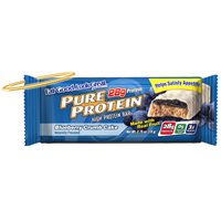 Pure Protein, High Protein Bar, Blueberry Crumb Cake, 6 Bars, 1.76 Ounces (Pack of 2)