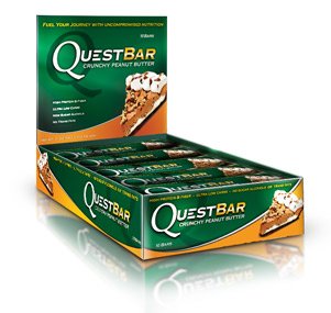 Quest Bar Peanut Butter Supreme - Low Carb, High Protein Bars that are High Fiber and Gluten Free - Box of 12, 25.44 oz