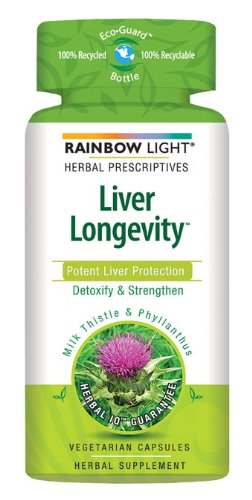 Rainbow Light Herbal Prescriptives Liver Longevity Tablets, 60 Count