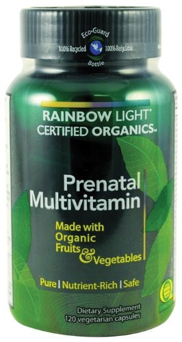 Rainbow Light prénatale de multivitamines biologique, 120-Comte