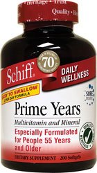 Schiff Prime Years Multivitamins, 200 Count