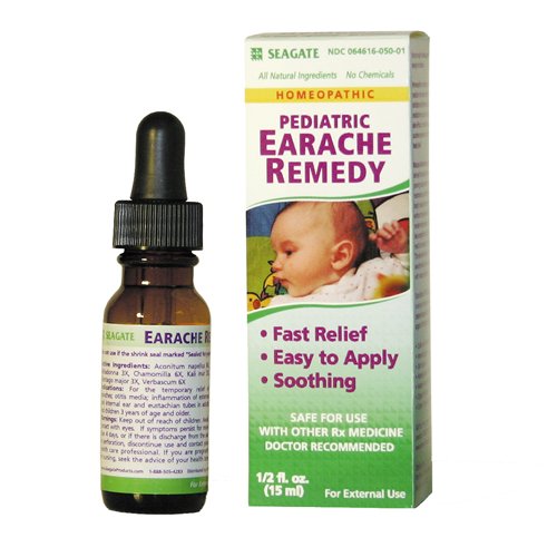 Seagate Pediatric Earache Remedy, .5-Ounce Boxes (Pack of 2)