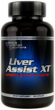 Serious Nutrition Solution Liver Assist XT Capsules, 180 Count