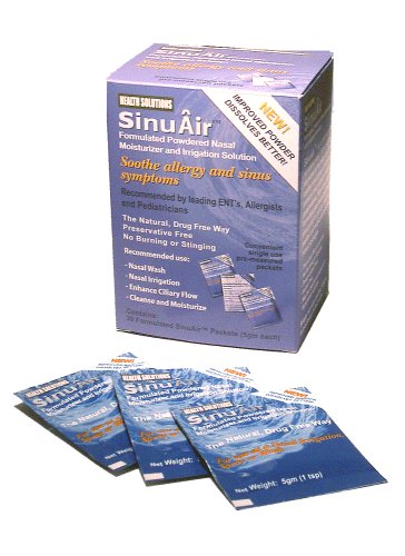 SinuAir Powdered Saline Convenient Packets